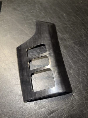 2007-2013 Acura MDX Interruptor de Espelho Painel Acabamento Driver Side Preto Fabricante de Equipamento Original - Imagem 1 de 4