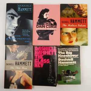 Dashiell Hammett - 6 Book Lot - The Maltese Falcon, The Thin Man, The Big... (B) - Picture 1 of 5