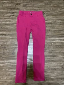 Girls Hot Pink Jegging Pants Size 12 So Brand - Picture 1 of 2