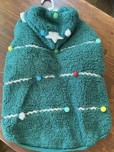 Merry & Bright X-Large Christmas Holiday Tree Dog Hoodie NWT - Picture 1 of 6