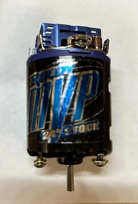 DE COLECCIÓN Reedy RARO COCHE DE RADIOCONTROL MOTOR CEPILLADO - Reedy MVP 24° Stock Épico PROBADO EN BANCO Foto 1 de 4