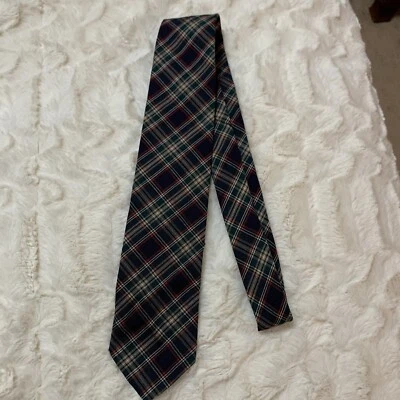"Corbata Pendleton Vintage para hombre a cuadros 100 % lana virgen EE. UU. 3""x 57""" Foto 1 de 4