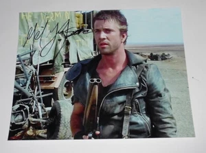 MEL GIBSON MAD MAX 8x10 RARE HAND SIGNED PHOTO WITH COA AUTOGRAPH - Picture 1 of 1