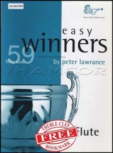 Easy Winners for Flute Music Book/CD plus Key Signature Bookmark - Picture 1 of 12