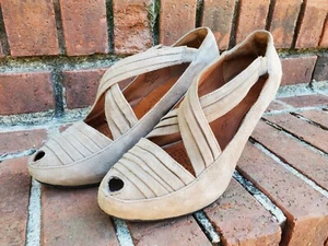 Gentle Souls/Kenneth Cole”Remody” Peep Toe-Suede-Platform-Pump-Graphite-Sz.7.5-♡ - Picture 1 of 21