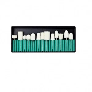 Nagelfräser Bohrer Hochglanz Polieren Set Maniküre & Pediküre 13 tlg Set - Bild 1 von 4