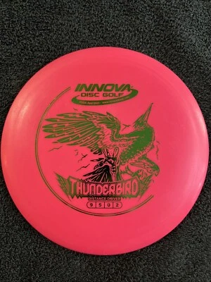 Innova Red Thunderbird DX Golf Disc Fairway Driver 166g - Image 1 of 2