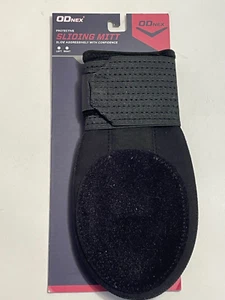 ODNEX Baseball Either Hands Sliding Mitt Hand Protection Black New - Picture 1 of 3