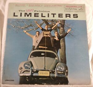 The Slightly Fabulous LIMELITERS 1961 VINYL *MONO* LP (EX play-tested) cover VG+