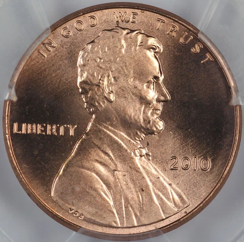 2010 PCGS MS66RD Lincoln Cent 47949964 Cover