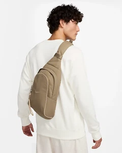 Nike DJ9796-247 Essentials Sling Bag Unisex Sport Pack TAN/khaki nwt - Picture 1 of 2