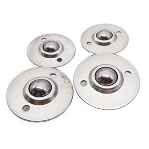 Rullo trasportatore unità cuscinetto trasferimento metallo sfera diametro 5/8" 4 pezzi CY-15B - Foto 1 di 5