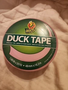 Duck Brand Solids Color Duct Tape: 1.88 in. x 60 ft. (Baby Pink) - Picture 1 of 3