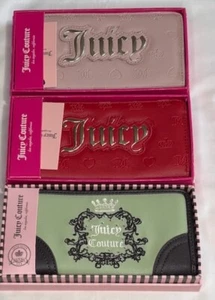 GENUINO Juicy Couture Damas Cluch Monedero/Cartera en Caja de Regalo 3 Colores Nuevo en Caja - Imagen 1 de 21