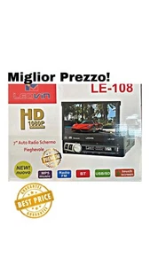 AUTORADIO STEREO 1DIN MOTORIZZATO VIVAVOCE TELEFONO BT MIRROR LINK ANDROID IOS - Foto 1 di 1