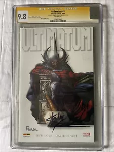 Ultimatum #1 CGC Stan Lee And Finch (Marvel Comics January 2009) - Picture 1 of 3