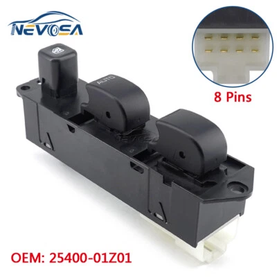 Interruptor de ventana eléctrica izquierda para camión UD-8X-derecha 25400-01Z01 2540001Z01  Foto 1 de 4