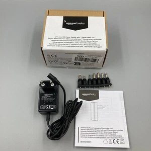 Amazon Basics - Alimentatore universale con 7 spine rimovibili. 141225 - Imagen 1 de 6