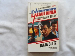 THE EXECUTIONER DON PENDLETON MARK BOLAN PB BOOK #170 BAJA BLITZ - Picture 1 of 2