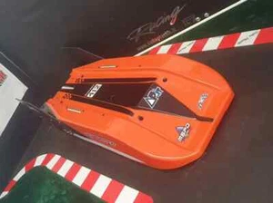 4000-WR SPEED-BODY RC CARROZZERIA + RINFORZO POSTERIORE FOR ARRMA VENDETTA 1/8 - Picture 1 of 5