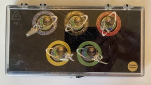 HTF 2002 Winter Olympics Salt Lake City Set 5 Limited Edition Collectible Pins - Picture 1 of 10