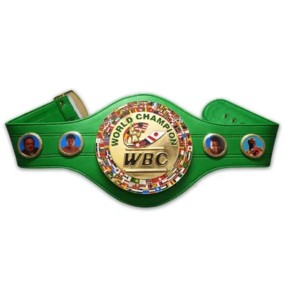 WBC 拳击冠军腰带高品质正品复制品 8 毫米黄铜 — 第 1/3 张图片