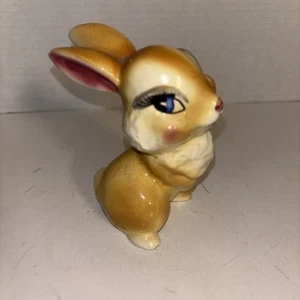 Vintage Disney Klopfer Miss Bunny Blossom Keramik Bambi Hase Figuren - Bild 1 von 6