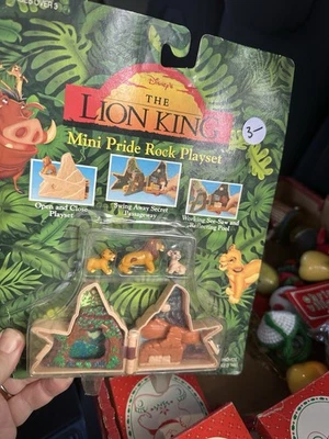 Mini Juego Pride Rock De Colección Disney El Rey León Polly Pocket 1995 Nuevo Foto 1 de 4