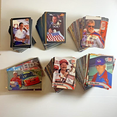 Lote de juegos de cartas Nascar: 1992 Maxx (falta 1) 1995 Press Pass, 1992 Pro Set, Skybox Foto 1 de 4