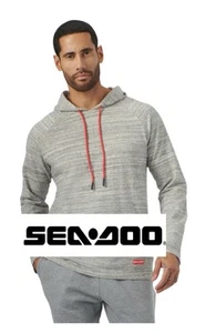 Sudadera con Capucha Sea-Doo Color Humo Terry Francés Para Hombre Grande NUEVO - Imagen 1 de 7