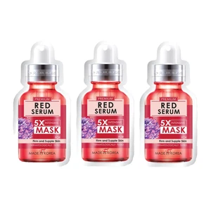 Rojukiss Firm Poreless Red Serum 5X Intensive Mask 1's 25 ml X 3PCS - Picture 1 of 3