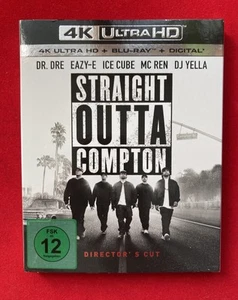 Straight Outta Compton | 4K Ultra HD + Blu-Ray mit Dr. Dre | FSK 12 | Neuwertig! - Foto 1 di 8