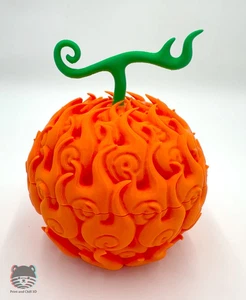 One Piece TCG Deck Box - Portgas D. Ace / Sabo - Flame Flame Devil Fruit Deckbox - Picture 1 of 3