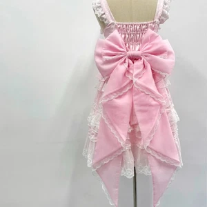 Lolita Schleife Pin Taillengürtel Accessoire für Kleid Röcke Kleidung Dekoration Retro - Bild 1 von 22
