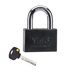 YALE VORHÄNGESCHLOSS HOHE SICHERHEIT 1/2" SCHÄKEL SCHWERLAST -MUL-T-LOCK STIL - Bild 1 von 4