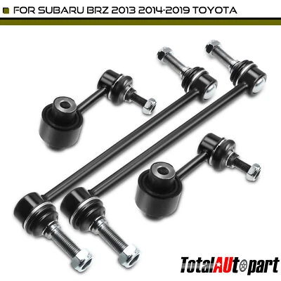 4x Eslabones de barra estabilizadora para Toyota 86 2017-2019 Subaru BRZ 2013-2019 Scion delantero y trasero Foto 1 de 4
