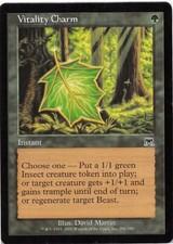 Vitality Charm *Common* Magic MtG x1 Onslaught MP