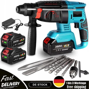 Schlagbohrmaschine Bohrhammer Meißelhammer Stemmhammer SDS-Plus Mit Koffer DE - Bild 1 von 22