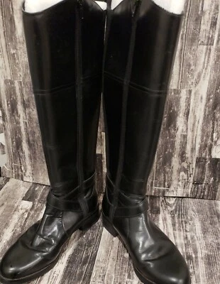 BOTAS BANDOLINO MUJER 8 CUERO NEGRO TALLA EE. UU. PRECIO DE VENTA SUGERIDO POR EL FABRICANTE $179 Foto 1 de 4