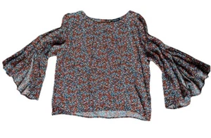 Superschöne Feine Bluse von Oben More Story, Gr. M, Rot-Blau, TOP Zustand! - Bild 1 von 1