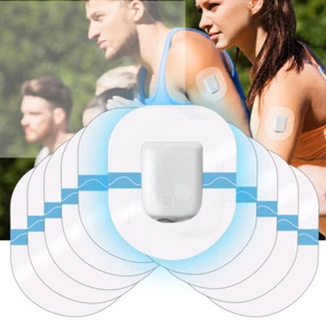 10Pcs Adhesive Patches Waterproof Tape Clear Covers Overpatch Cut Back PapGA _in - Picture 1 of 10