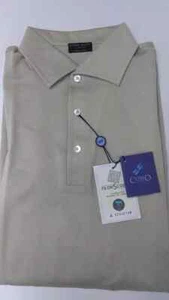 Como Sport Polo Shirt Long sleeve - Men’s Medium MADE IN ITALY 100% Cotton - Picture 1 of 4