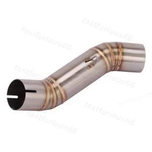 Mid Exhaust Link Pipe For Honda CB500X CB400X 17-2025 Connect 51MM Muffler Tube - Bild 1 von 6
