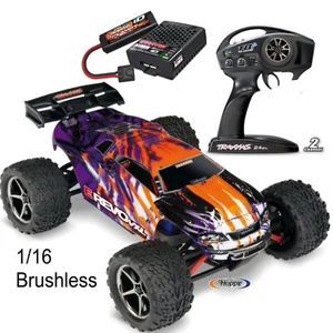 Traxxas # E-Revo 1:16 TSM purble violett RTR VXL RTR Brushless TRX71076-8PRPL - Bild 1 von 5