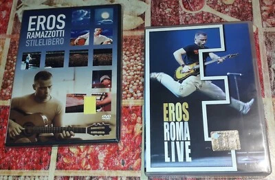 2 DVD Concerti Eros Ramazzotti. Stile libero - Roma Live  - Immagine 1 di 2