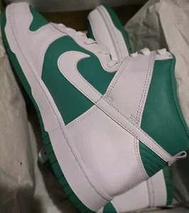 Nike Dunk High White Stadium Green Size 12 - Picture 1 of 6