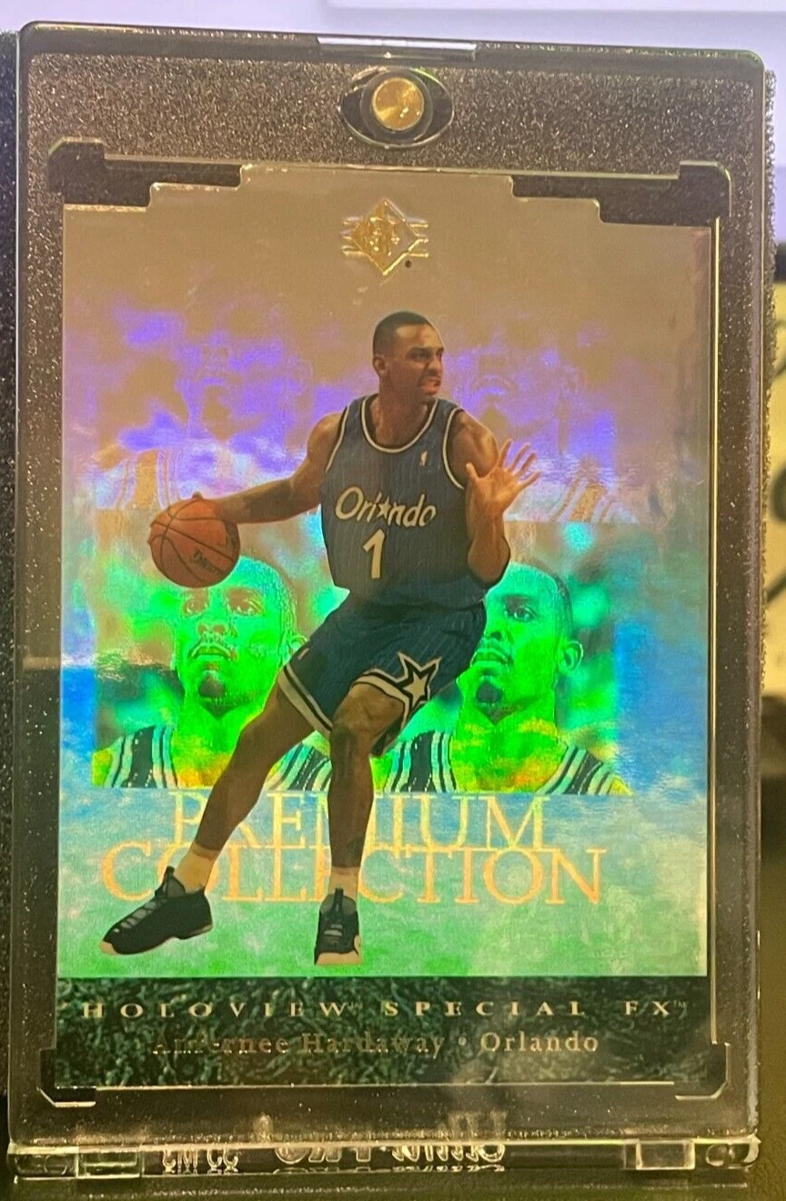 1995-96 SP Anfernee Hardaway SP HOLOVIEW Special FX Die Cut #PC24