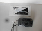 Pentax IQZoom 160 35mm Point & Shoot Film Camera with Strap - Tested & Works!