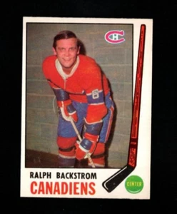 3328* 1969-70 OPC O-PEE-CHEE # 166 Ralph Backstrom quasi nuovo-MT - Foto 1 di 2