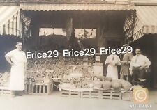 Early 1900’s Vintage Italian American Fruit Stand Original Photograph